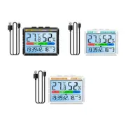Temperature and Humidity Gauge Weather Station for Efficient Time Management