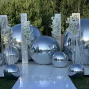 1Pcs Inflatable Mirror Ball Reflective Balloon Disco, Nightclub Party Decoration