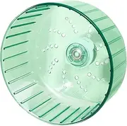 DINHEAROM Silent Hamster Wheel Compact Exercise Wheel for Pets Chinchilla Mice Ultra Quiet Design for Nighttime Use for Active Play Muscle Building Activities