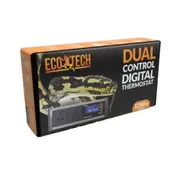 Eco Tech Reptile Dual Control Digital Thermostat With Timer