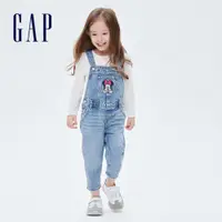 在飛比找蝦皮商城優惠-Gap 女幼童裝 Gap x Disney迪士尼聯名 牛仔吊