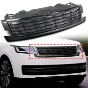 Black+Gray Plastic Front Grille Mesh Grill For Land Rover Range Rover 2023
