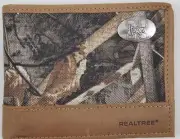 ZEP-PRO Nebraska Huskers Realtree MAX 5 Camo Bifold Wallet Tin GIFT Box