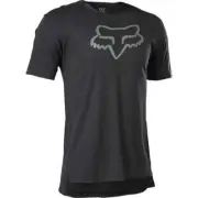 FOX SALE $49.95 (RRP$129) FLEXAIR ASCENT SS JERSEY BLACK XL