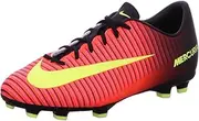 [Nike] Men's Mercurial Vapor Fg Soccer Cleat Total 2.5 Little Kid M Total Crimson & Black & Pink Blast & Volt