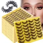 Fairy Lashes Fake Eyelashes False Eyelashes Fluffy Faux Mink Lashes Dramatic
