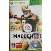 在飛比找蝦皮購物優惠-xbox360 MADDEN  NFL 11 [NTSC-J