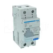 Hager ADA916T ADA-Series C-Curve 1P+N Pole Type A Combination RCD/MCB, 16A, 6kA, 240VAC