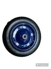 13" 16MM BORE 3.00-8 Solid Wheels Trolley Cart Wheelbarrow Tyres WHEELS