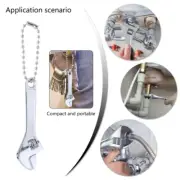11mm Opening Adjustable Spanner Monkey Wrench Adjustable Slide Wrench