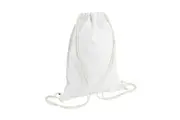Bagbase Sublimation Gymsac / Drawstring Bag (5 Litres) (White) (One Size)