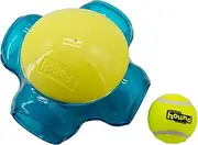 Outward Hound Tennis Maze Craze Interactive Squeaky Dog Toy, Green