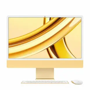 【Apple】S+ 級福利品 iMac Retina 24吋 M3 8核心CPU 10核心GPU 8GB 記憶體 256GB SSD(2023)