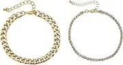 [LAXTO] Bracelet，Bracelets，Bangles，Initials for Men Letter Link Handmade Natural Black Onyx Tiger Eye Stone Beads Braided Rope Meaningful (Yellow Tiger Eye+Logo)