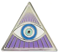 在飛比找博客來優惠-All-Seeing Eye Hard Enamel Clo