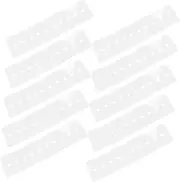BESTYASH 20pcs Hair Extension Tool Kit Multi Function Heat Shield Guards with Design for Safe Styling Neat Hair Sectioning and Efficient Extensions