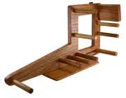 Handcrafted 20in Inkle Loom for Belt and Strap Weaving Made of Red Oak Hardwood