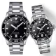 【TISSOT 天梭 官方授權】SEASTAR 1000海星300米潛水 運動對錶(T1204101105100+T1202101105100)