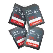 SanDisk Ultra 128GB SDXC UHS-I Memory Card 4 pack