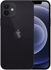 Apple iPhone 12 Black 64GB (Renewed)