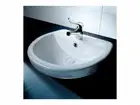 Caroma Cosmo Semi Recessed Vanity Basin 1 Taphole