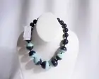 New With Tags Kate Spade Blue Bowery Ball Necklace