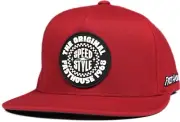 Fasthouse Origin Youth Snapback Hat Red