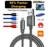 Fast Charging 1M Micro-USB Cable For Samsung Huawei & all other devices