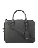 Sandro Downtown Large Saffiano Leather Briefcase