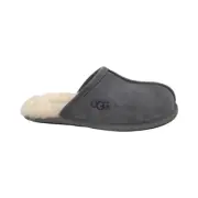 UGG Men's Scuff Slippers Dark Grey Suede Scuffs 1101111