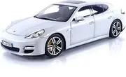 [Norev] 187609 Porsche Panamera Turbo 2009 Silver 1:18 Miniature, Grey, 1/18e