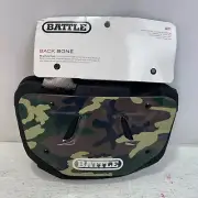 Battle Sports Back Bone Adult Football Back Plate Camouflage NWT