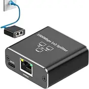 Ethernet Splitter Adapter,1 to 2 Gigabit Network Hub | 1000Mbps Network Splitte, Ethernet Splitter High Speed, Network, 2 Devices Simultaneous for Super Cat5/Cat5e/Cat6