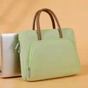 GGP Green Simple & Stylish Laptop Bag Elegant Notebook Carrier For Students, Professionals, And Gift Purposes