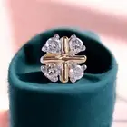 Classy 0.12 TCW Round Brilliant Cut Natural Diamonds Nose Stud 18K Yellow Gold