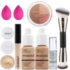 PHOERA Foundation, PHOERA Contour Palette,Shades with Highlighter & Bronzer &...