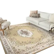 Bohemian Rug Pads Rectangular Non Slip Floor Protective Carpet for Home Decoration-Style 5