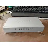 在飛比找蝦皮購物優惠-多台 Zyxel 合勤 8 port 口 switch / 