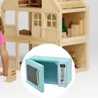 Mini Dollhouse Kitchen Furniture Microwave Simulation DIY Mini Kitchen Oven