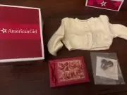 NEW American Girl EMILY’S Sweater Necklace & SCRAP BOOK with Pictures