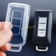 Clear Transparent TPU Key Fob Cover Case For Mitsubishi Outlander Sport ASX (for: Mitsubishi)
