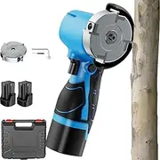 Orchard Electric Tools, 21v Lithium Battery Manual Grinder, 28000r/min Cordless Bark Remover, Fruit Tree Bark Remover, Rechargeable Orchard Specific Bark Scraper, with Two Sets of Sk5 Steel Blades