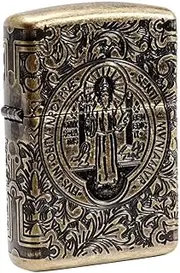 Zippo St Benedict Design Windproof Lighter Multicolor