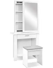 [Artiss] Dressing Table Set in White