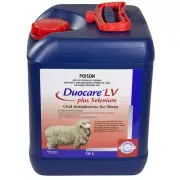 Virbac Duocare LV Plus Selenium 10 Litre Treat Roundworms Tapeworms Sheep Lamb