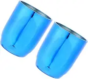 Vaguelly 2pcs Plastic Dice Cup for Bar Game Entertainment Stylish Design Easy to Clean for Family Gatherings and Indoor Table Games