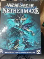 Warhammer Underworlds Nethermaze Cards Boards Dice Tokens No Models OoP