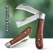 Folding Grafting Knife Plant Grafting Pruning Tools Cutter Stainless Steel