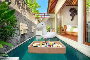 雷吉安的1臥室 - 90平方公尺/1間專用衛浴Lovely Honeymoon Room Legian Area