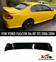 Rear Roof Visor Spoiler Sunshade for Ford FPV BA BF Falcon XR6 XR8 GT F6 Sedan (for: Ford)